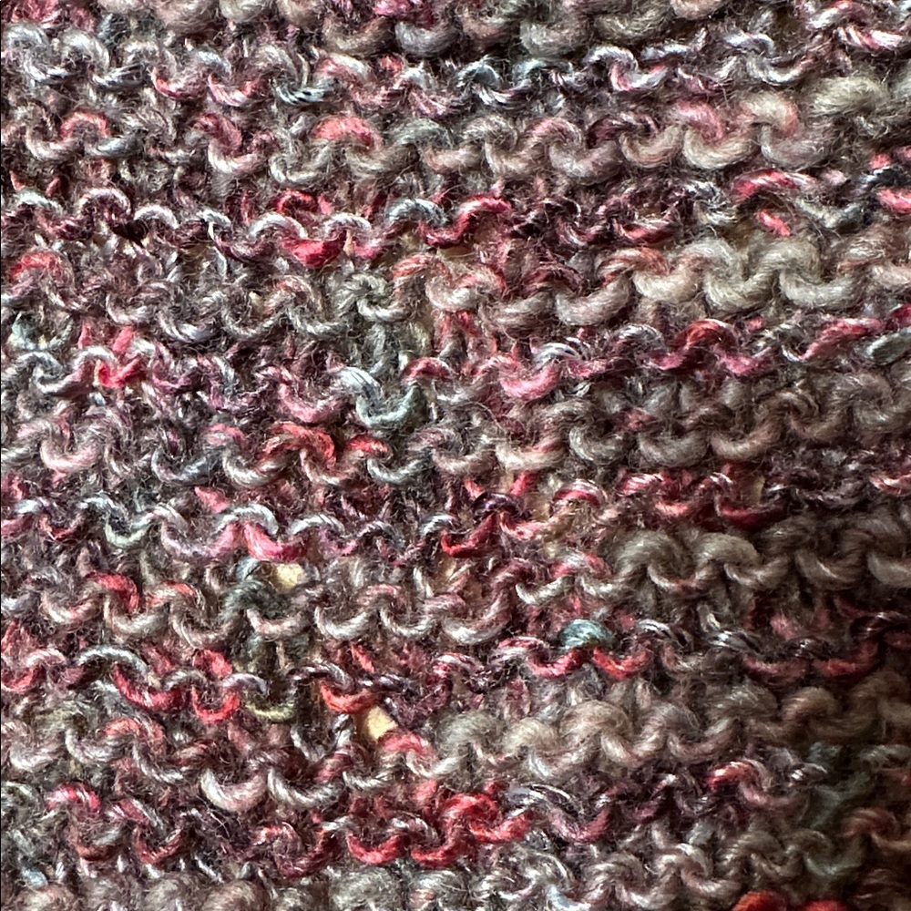 Handknit 72 X 8 inch Chunky Scarf - Made in the USA